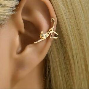 Cat Ear Cuff Earring